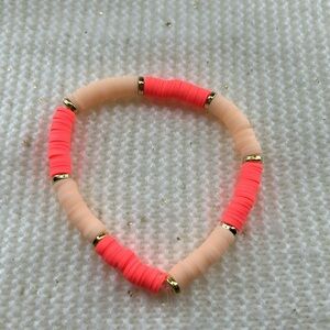 Heishi bead bracelet